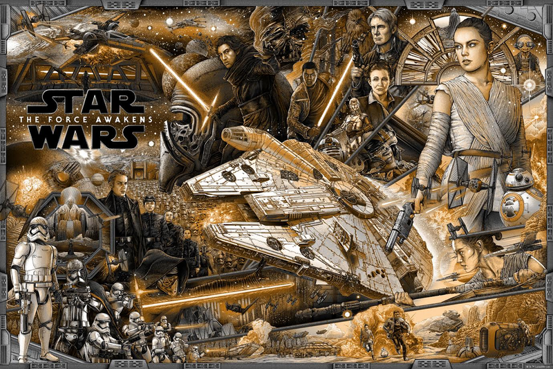 Illustration for article titled Star Wars, Batman, Rick & Morty, and More Lead an Insane Lineup of Exclusive New York Comic-Con Art